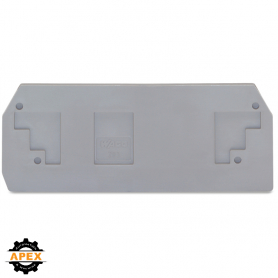 WAGO | 283-325 | END AND INTERMEDIATE PLATE; 2.5 MM THICK; G