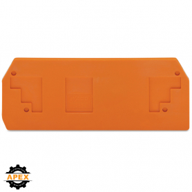 WAGO | 283-328 | END AND INTERMEDIATE PLATE; 2.5 MM THICK; O
