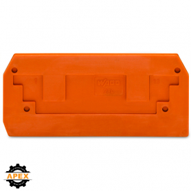 WAGO | 284-328 | END AND INTERMEDIATE PLATE; 2.5 MM THICK; O