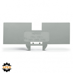 WAGO | 284-345 | STEP-DOWN COVER PLATE; 1 MM THICK; FOR 4-CO
