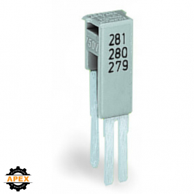 WAGO | 284-414 | STEP-DOWN JUMPER; INSULATED; FROM 10/6 MM&sup2;