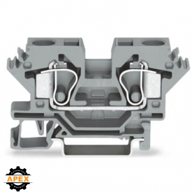 WAGO | 284-604 | 2-CONDUCTOR THROUGH TERMINAL BLOCK; 10 MM&sup2;;