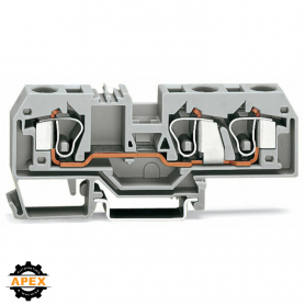 WAGO | 284-681 | 3-CONDUCTOR THROUGH TERMINAL BLOCK; 10 MM&sup2;;