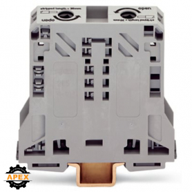 WAGO | 285-150 | 2-CONDUCTOR THROUGH TERMINAL BLOCK; 50 MM&sup2;;