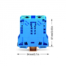 WAGO | 285-154 | 2-CONDUCTOR THROUGH TERMINAL BLOCK; 50 MM&sup2;;