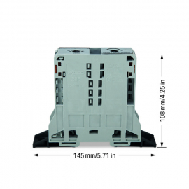 WAGO | 285-181 | 2-CONDUCTOR THROUGH TERMINAL BLOCK; 95 MM&sup2;;
