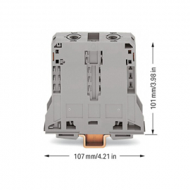WAGO | 285-195 | 2-CONDUCTOR THROUGH TERMINAL BLOCK; 95 MM&sup2;;