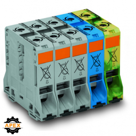 WAGO | 285-199 | THREE PHASE SET; WITH 95 MM&sup2; HIGH-CURRENT T