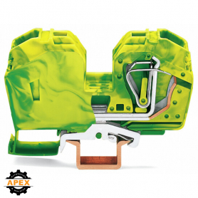 WAGO | 285-637/999-950 | 2-CONDUCTOR GROUND TERMINAL BLOCK 2