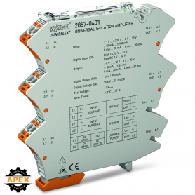 WAGO | 2857-401 | ISO-AMP UI(BIP) UI(BIP)