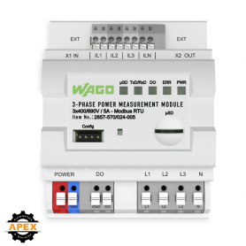 WAGO | 2857-570/024-005 | 3-PH PMM 3X400/690V/5A M RTU