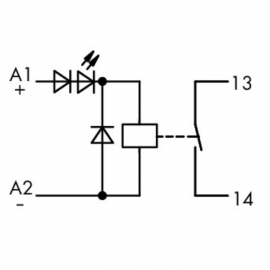 WAGO | 286-364 | RELAY MODULE; NOMINAL INPUT VOLTAGE: 24 VDC