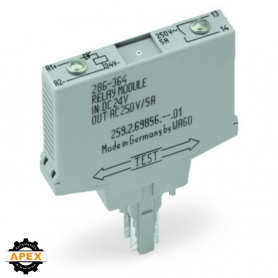 WAGO | 286-364/004-000 | REL DC 24V, GRAY