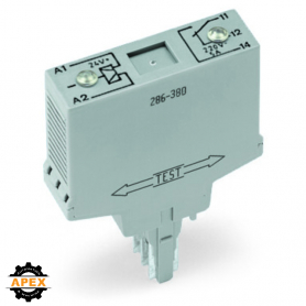 WAGO | 286-380 | REL-BS DC 24V, GRAY