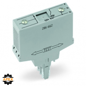 WAGO | 286-662 | CURRENT FLOW MONITORING MODULE DC 0.4 A &ndash; 3