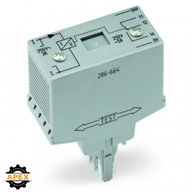 WAGO | 286-664 | CURRENT FLOW MONITORING MODULE AC 1 A &ndash; 10
