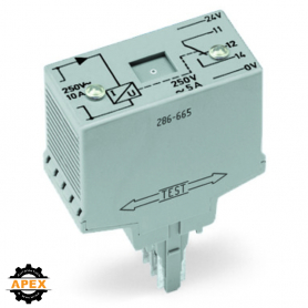 WAGO | 286-665 | CURRENT FLOW MONITORING MODULE AC 1 A &ndash; 10