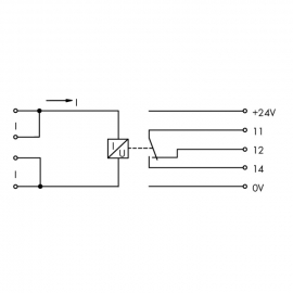 WAGO | 286-665 | CURRENT FLOW MONITORING MODULE AC 1 A &ndash; 10