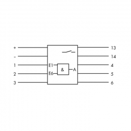 WAGO | 286-826 | AND GATE MODULE; LIGHT GRAY