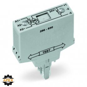 WAGO | 286-830 | RECT-MOD 24VAC VDR, GRAY