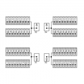 WAGO | 288-837 | POTENTIAL DISTRIBUTION MODULE; 4 POTENTIALS