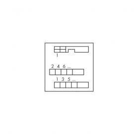 WAGO | 289-502 | INTERFACE MODULE DIN 41651