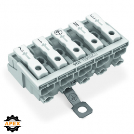 WAGO | 294-4455 | LIGHTING CONNECTOR; PUSH-BUTTON, EXTERNAL;