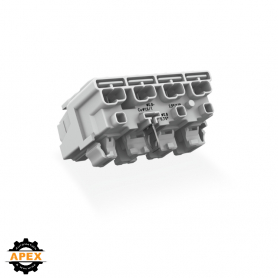 WAGO | 294-8124 | LIGHTING CONNECTOR; PUSH-BUTTON, EXTERNAL;