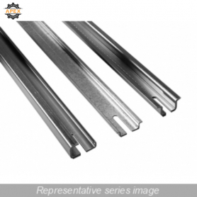 HAMMOND | 2D1K16 | DIN RAIL (SET OF 3) - 16 IN. - PLATED STE