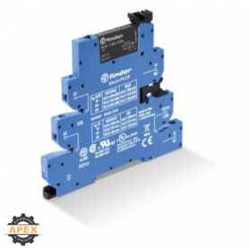 FINDER | 39.30.7.024.8240 | RELAY | SLIM-DIN MOUNT