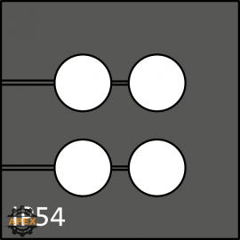 ICOTEK | 39910 | KT 4/&Oslash;5 BLACK