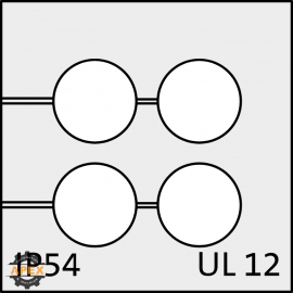 ICOTEK | 39932 | KT 4/&Oslash;6 GREY