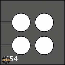 ICOTEK | 39933 | KT 4/&Oslash;6 BLACK