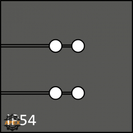 ICOTEK | 39938 | KT 4/&Oslash;2 BLACK