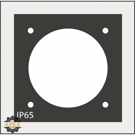 ICOTEK | 39965 | AT-FL-M23  ADAPTER GROMMET BIG FOR BULKHEAD
