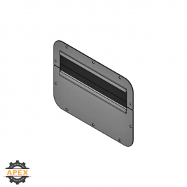 ICOTEK | 44104 | FLANGE PLATE FP-AX-BES-U 301X221 SPLITTED,