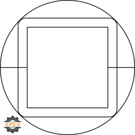 ICOTEK | 45154 | KVT SNAP - 63/1  GREY - WITH PLASTIC LOCK N