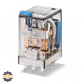 FINDER | 55.33.9.024.0010 | IND. PLUG-IN RELAY, 3PDT 10A, 24