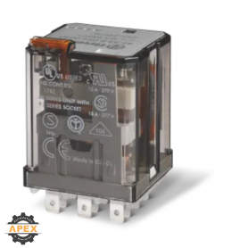 FINDER | 62.33.8.230.4000 | PLUG-IN POWER RELAY, 3PDT 15A ,