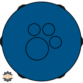 ICOTEK | 70351 | KEL-DPZ-HD 32/4   BLUE FDA HYGIENIC DESIGN