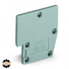 WAGO | 709-312 | B-TYPE INTERMEDIATE PLATE; MODULAR; SNAPS O