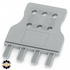 WAGO | 709-322 | STRAIN RELIEF PLATE; 2-POLE; FOR 8 MM WIDE