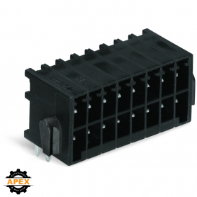 WAGO | 713-1428/037-000 | THT MALE HEADER, 2-ROW; 0.8 X 0.8