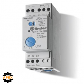 FINDER | 72.01.8.125.0000 | LEVEL CONTROL RELAY, ADJUSTABLE