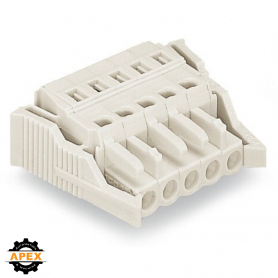 WAGO | 721-106/037-000 | 1-CONDUCTOR FEMALE PLUG; 100% PROTE