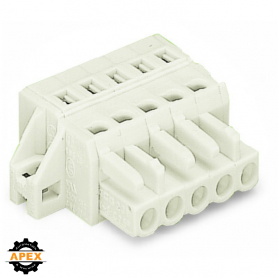 WAGO | 721-108/031-000 | 1-CONDUCTOR FEMALE PLUG; 100% PROTE