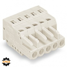 WAGO | 721-111/026-000 | 1-CONDUCTOR FEMALE PLUG; 100% PROTE