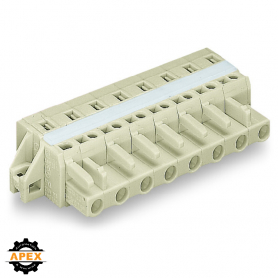 WAGO | 721-206/027-000 | 1-CONDUCTOR FEMALE PLUG; 100% PROTE