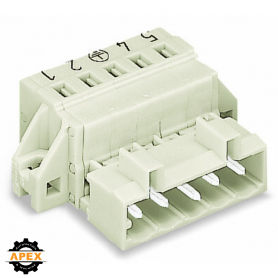 WAGO | 721-603/019-042 | 1-CONDUCTOR MALE CONNECTOR; 100% PR