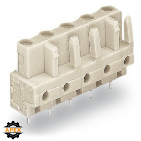 WAGO | 722-740 | THT FEMALE HEADER; 0.6 X 1.0 MM SOLDER PIN;